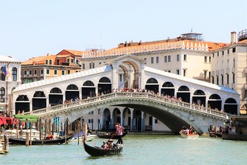 Fototapeta na wymiar Venezia, Ponte Rialto