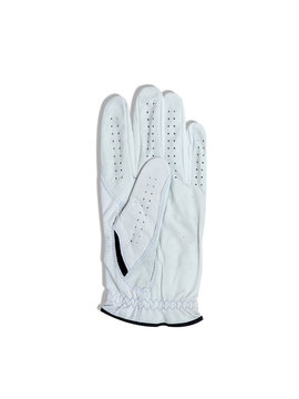 Golf gloves isolate on white background