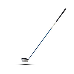 Golf club, wood no 1,driver, 1-wood,club for T-Off.isolated on white background.