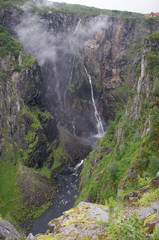 Wasserfall Voringfossen in Norwegen