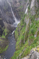 Wasserfall Voringfossen in Norwegen