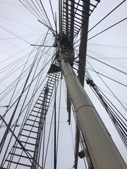 Fototapeta premium top of the ship