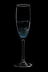 Champagne flute.