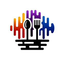 Resto Logo Template Stock Vector