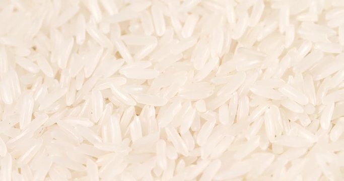 White rice in rotation