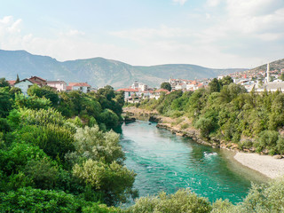 Fototapeta na wymiar Mostar, Bosnia & and Herzegovina
