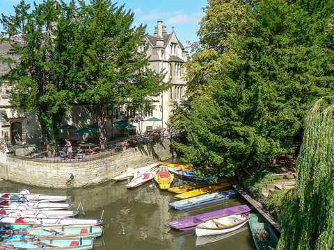 Oxford, United Kingdom (river and boats)