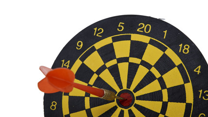 Darts on target
