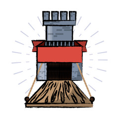 castle tower icon image