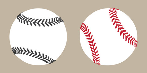 Fototapeta baseball vector ball icon soft ball tennis illustration character obraz