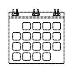 Calendar event symbol icon vector illustration graphic design