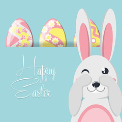 happy easter design concept