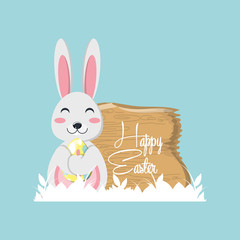 happy easter design concept