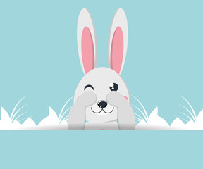 happy easter design concept