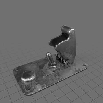 Damaged on off switch with cover