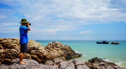 Obraz premium Seascape of Quy Nhon, Vietnam