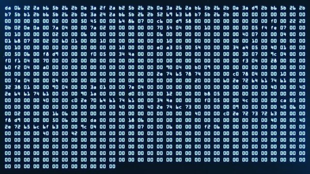 Programming HEX code running down in terminal