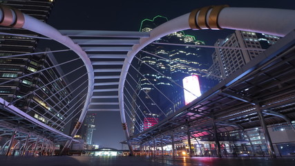 Fototapeta premium Sathorn Bangkok, Thailand