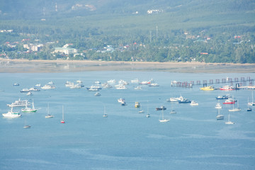 Bird eye View of Phuket Bay