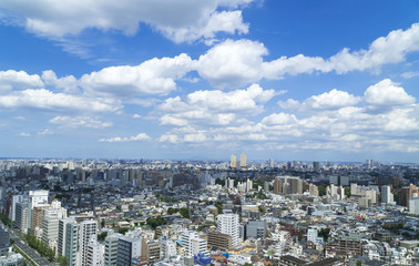 Fototapeta premium 東京風景 上野 方面
