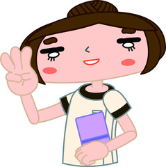 Wide facial esthetician2 Point 3.eps