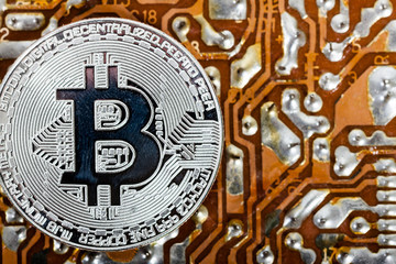 New virtual money. Cryptocurrency.