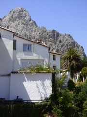 Grazalema , pueblo blanco de Cádiz, Andalucía (España) enclavado en la zona de reserva del...