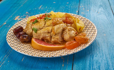 Moroccan Chicken and Potato Salad