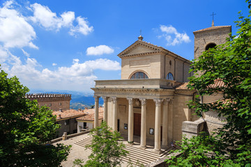 Basilica Del Santo in San Marino, Italy