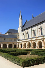 Fototapeta na wymiar Abbaye de Fontevraud, France