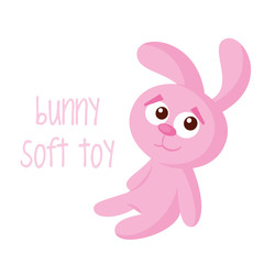 Obraz na płótnie Canvas Bunny soft toy