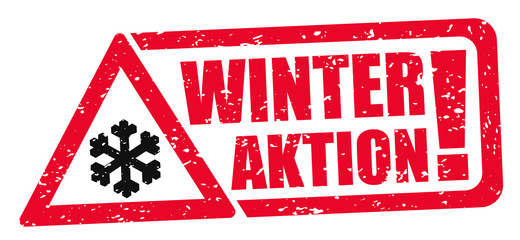 Winter Aktion / Stempel 