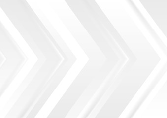 Obraz premium Grey tech abstract corporate arrows background