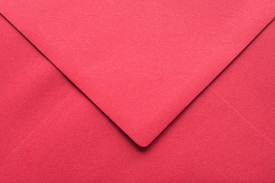 Red Empty Envelope Macro Background