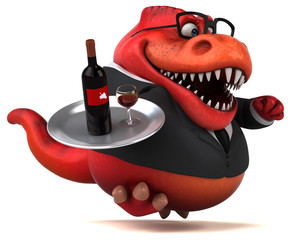 Fun Trex - 3D Illustration