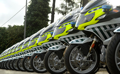 new bikes for guardia civil