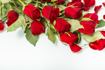 Perfect Valentines red roses