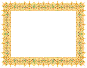 Floral Art Ornament Border & Frame