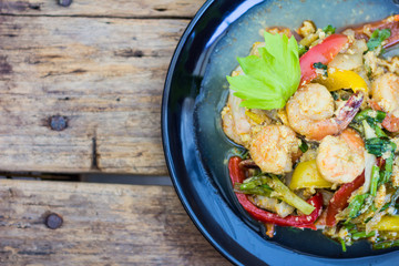 Fried Shrimp Curry Powder