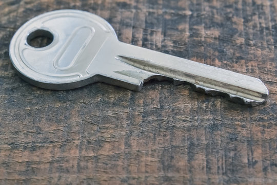 Closeup of a key