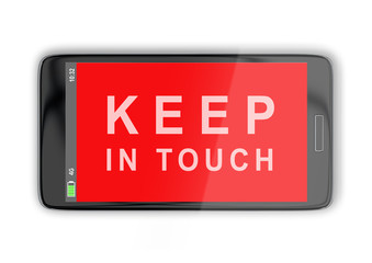 KEEP IN TOUCH concept