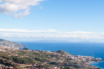 Fototapeta na wymiar Funchal Island landscape