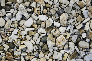 Grey sea stones background texure