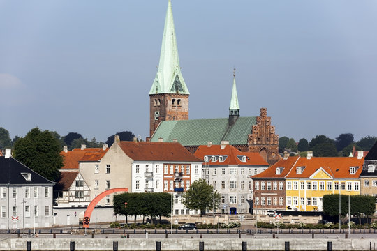 Houses in Helsingor Denmark