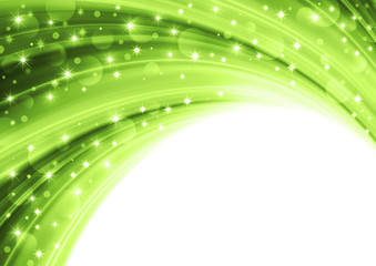 Fototapeta premium アーチ状に輝く背景