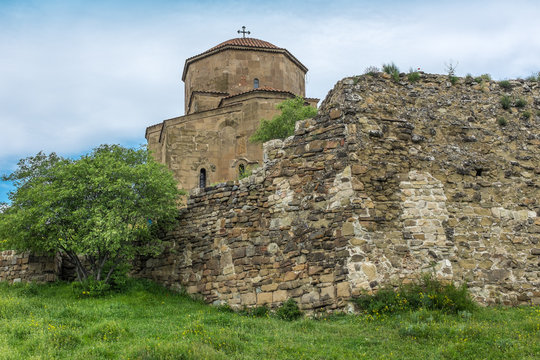 Jvari Monastery, Mtskheta, Georgia, Eastern Europe - built in the 6th century.