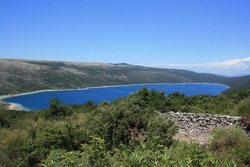 lake Vrana on the island Cres, Croatia