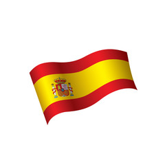 spain flag, vector illustration