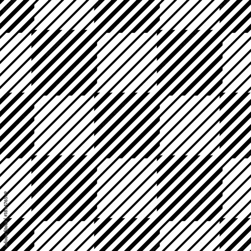 Wall mural vector seamless texture. modern geometric background. monochrome repeating pattern with squares.