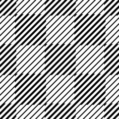 Vector seamless texture. Modern geometric background. Monochrome repeating pattern with squares.